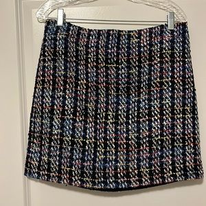 J.Crew Factory Tweed Mini Skirt - Size 8